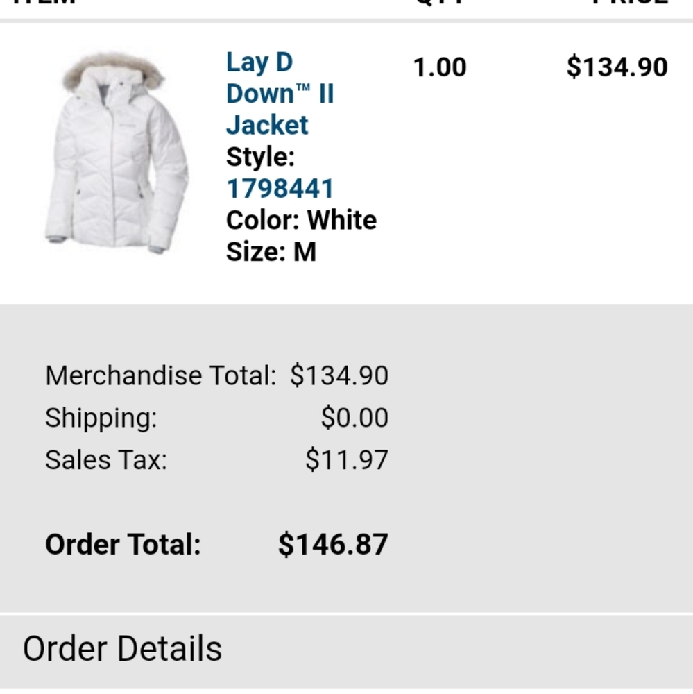 Lady Down II Jacket